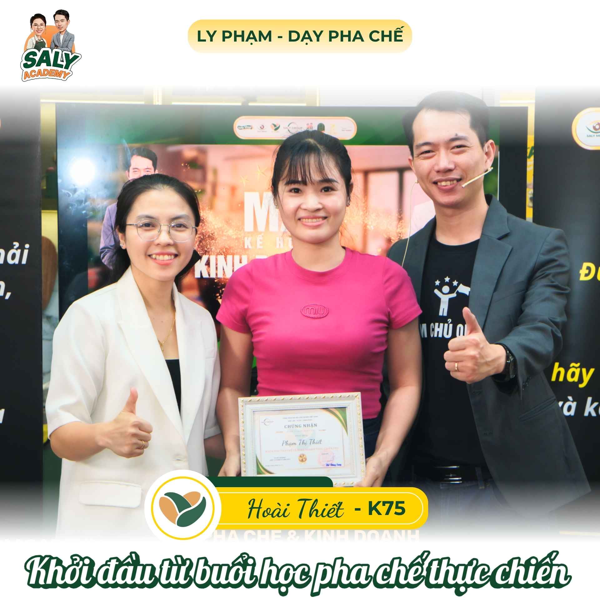 Cơ duyên đưa Thiết đến SaLy Academy