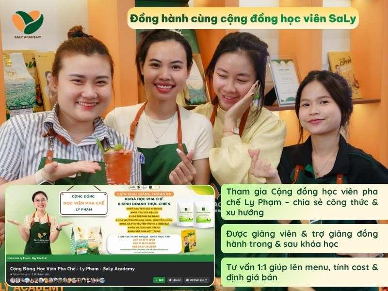 Đồng hành sau khóa học, điều tạo sự khác biệt của SaLy Academy