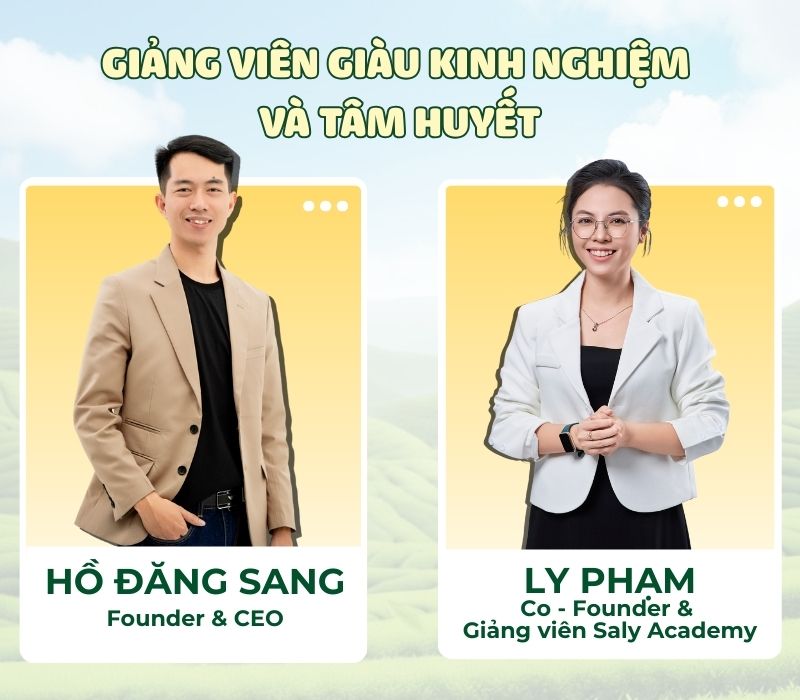 Được truyền đạt kiến thức từ giảng viên giàu kinh nghiệm thực chiến