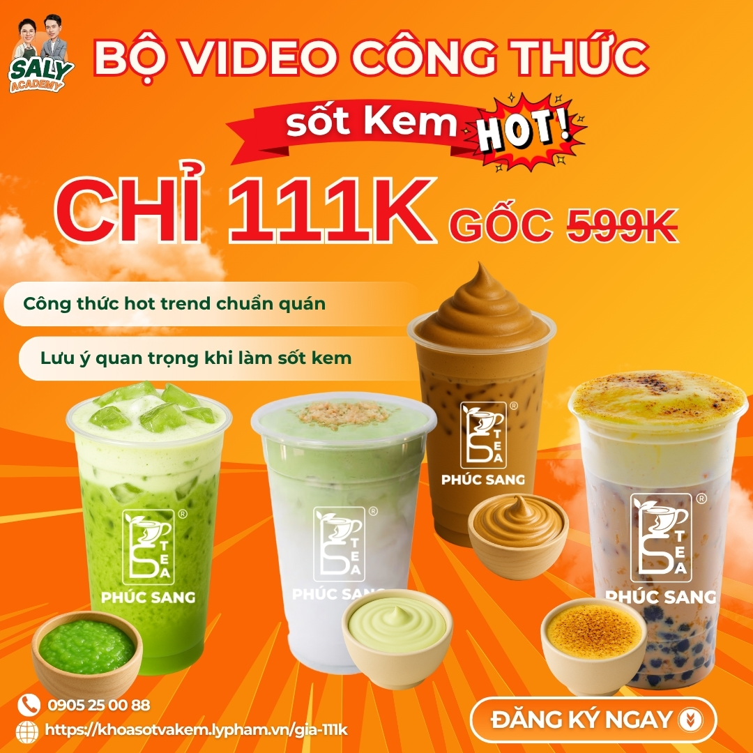 Giới thiệu bộ video công thức Sốt Kem Hottrend Giới thiệu bộ video công thức Sốt Kem Hottrend