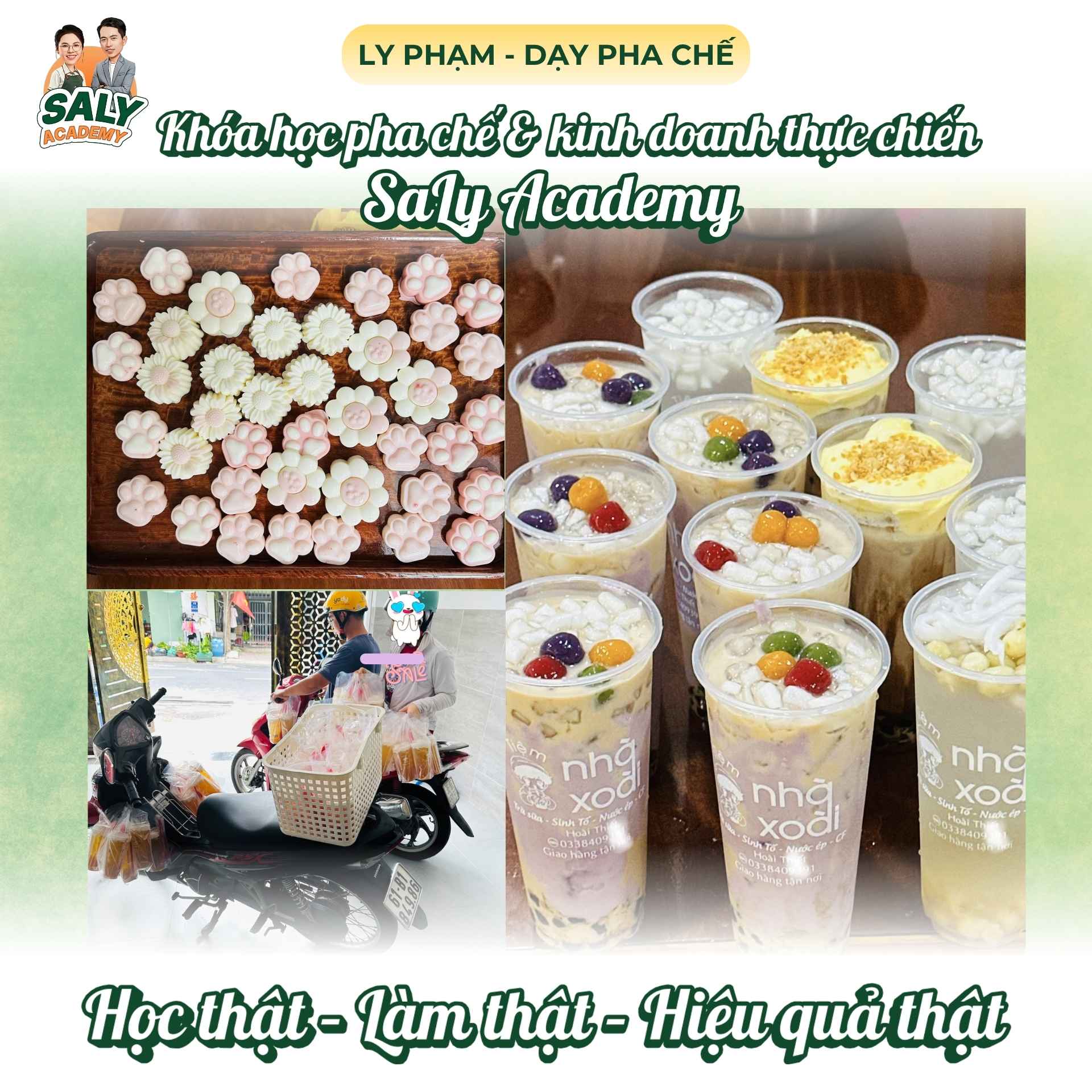 Hoài Thiết biến từng buổi học tại SaLy Academy thành hành trang thực chiến để tự tin mở quán