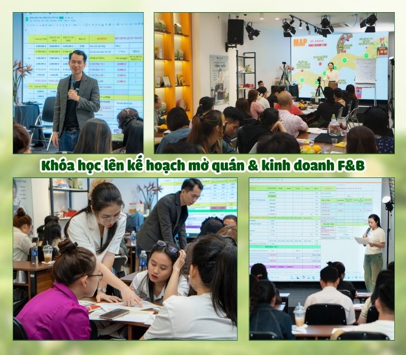Khóa học lên kế hoạch mở quán & kinh doanh F&B tại SaLy Academy có gì nổi bật?