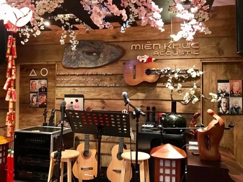 Mô hình cà phê Acoustic kết hợp nhà ở Mô hình cà phê Acoustic kết hợp nhà ở