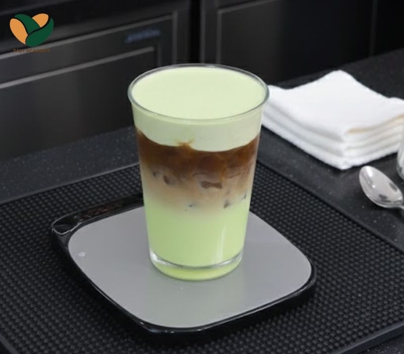 Tính giá cost 1 ly cà phê lá nếp kem cốm