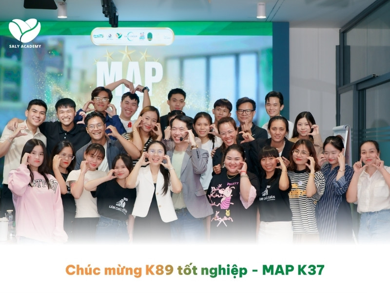 Chúc mừng K89 tốt nghiệp - MAP K37 tại SaLy Academy