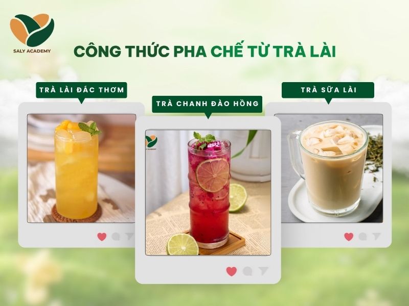 Công thức đồ uống pha chế từ trà lài Công thức đồ uống pha chế từ trà lài