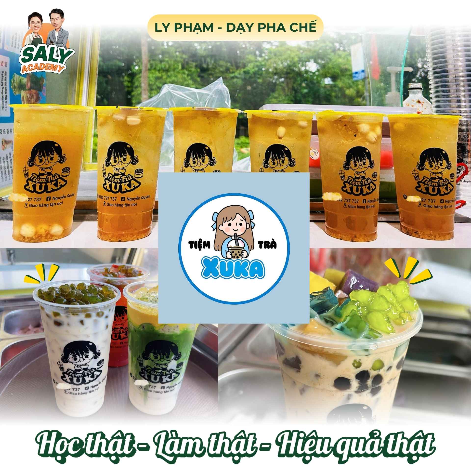 Không chỉ học pha chế, mà học cách làm chủ