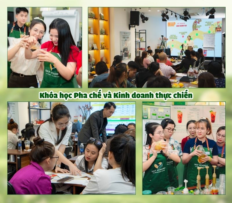 Khóa học pha chế bài bản tại Ly Phạm - Dạy Pha Chế để mở quán thành công