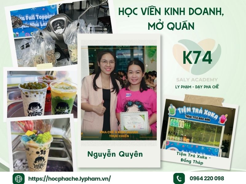 Nguyễn Quyên - Học viên tiêu biểu K74 tại SaLy Academy