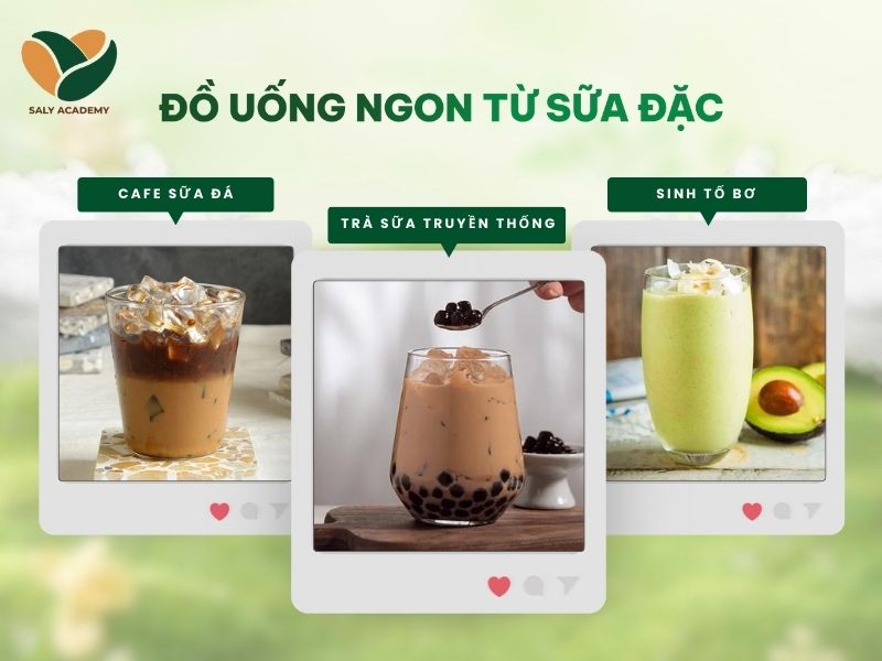 Top 3 đồ uống ngon từ sữa đặc Top 3 đồ uống ngon từ sữa đặc