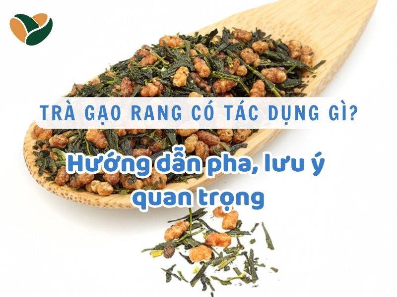 Trà gạo rang có tác dụng gì? Hướng dẫn chi tiết pha, lưu ý quan trọng