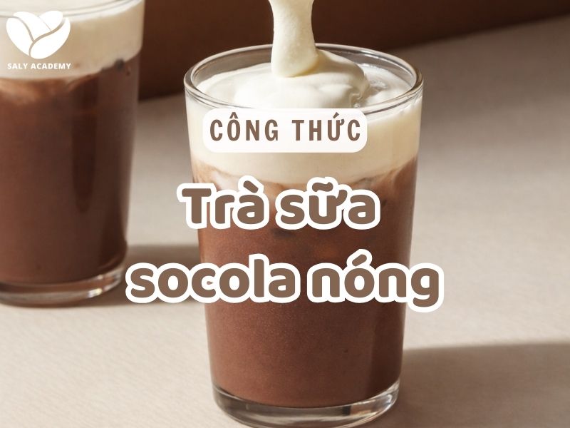 Cách làm trà sữa socola nóng béo thơm, dễ bán mùa lạnh