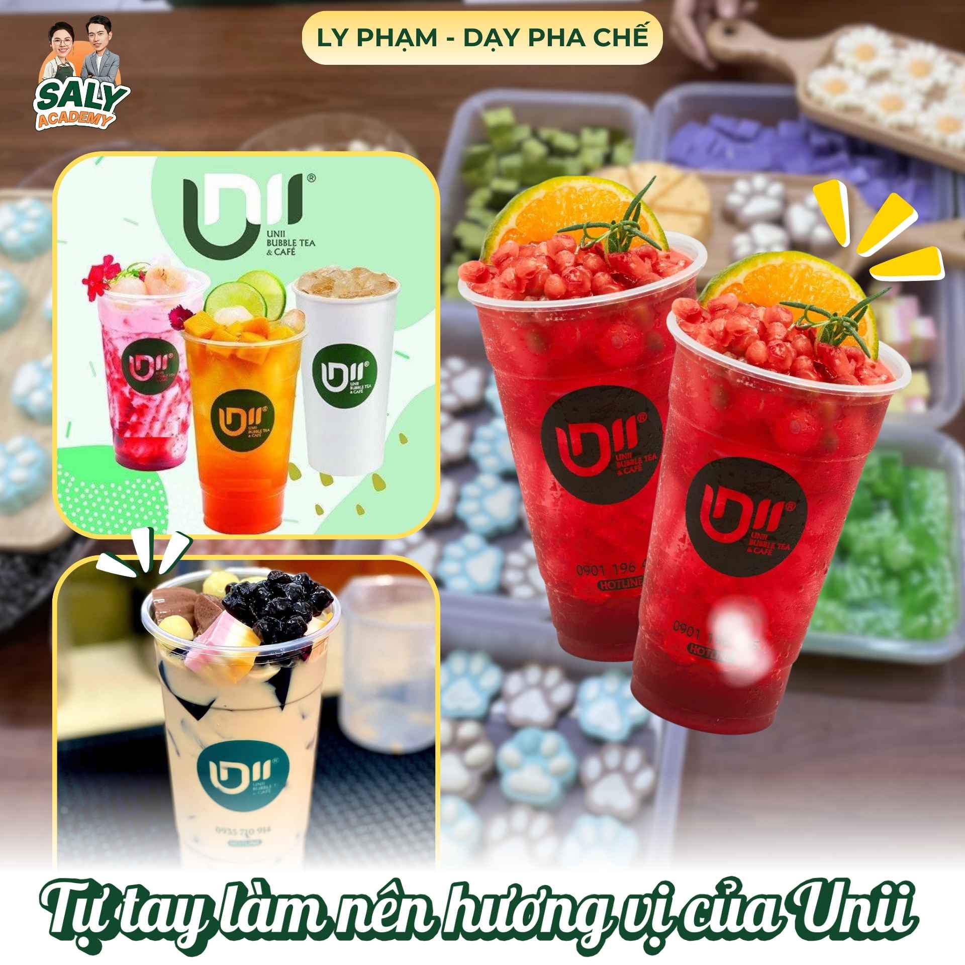 Trần Phương Thanh tự tay làm nên hương vi Uni - Học xong làm được ngay