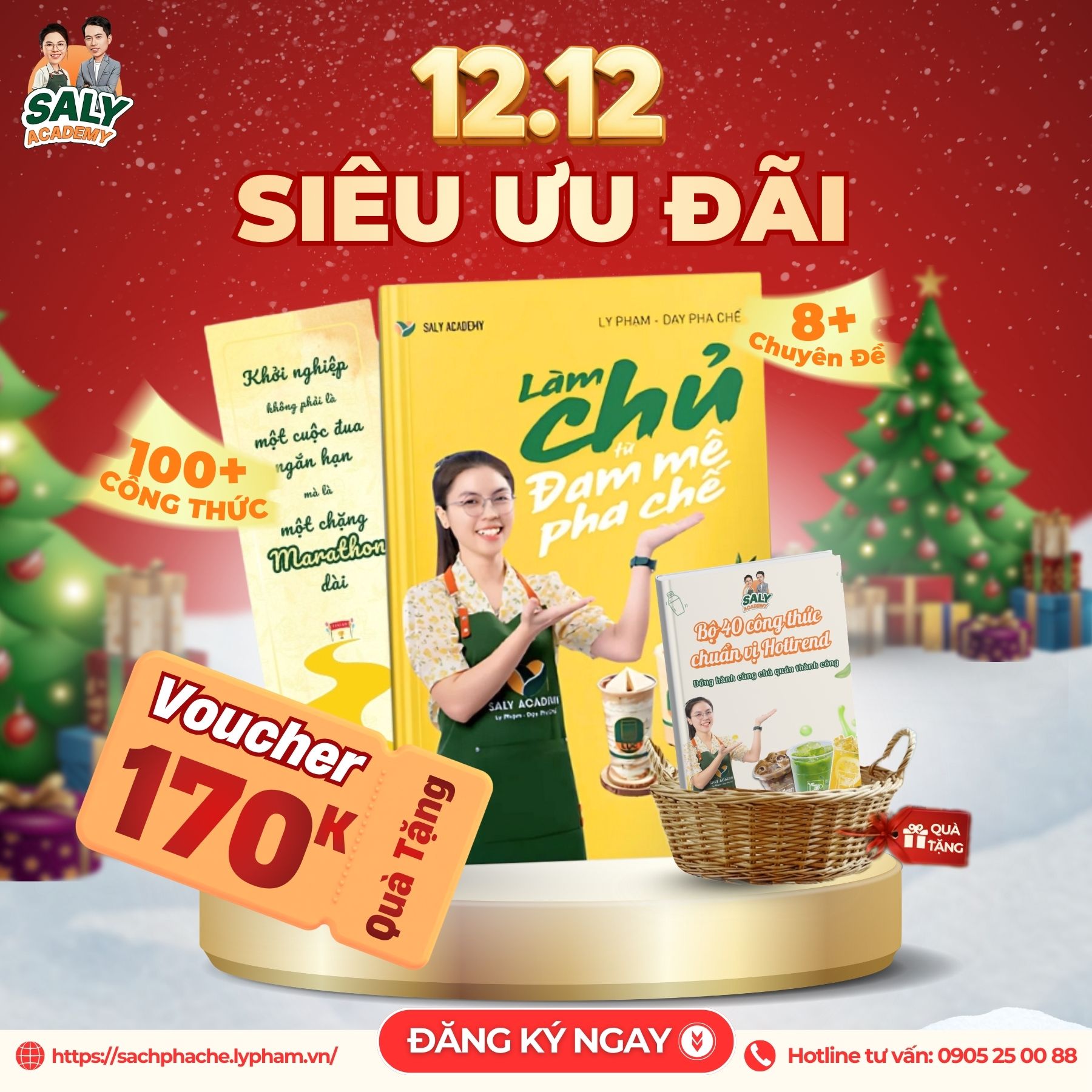 Ưu đãi sách pha chế - Mua 1 tặng 1, giảm thêm 20% Ưu đãi sách pha chế - Mua 1 tặng 1, giảm thêm 20%