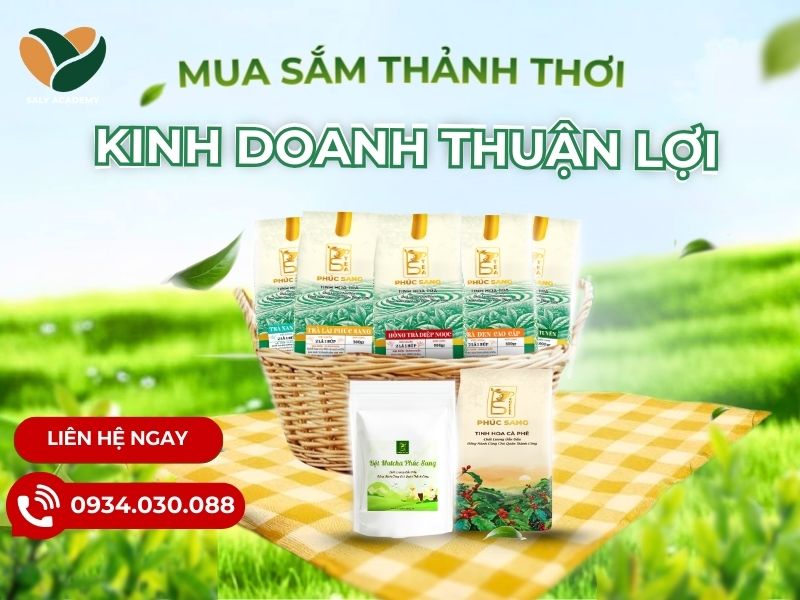 Trà Phúc Sang – Nguồn nguyên liệu pha chế uy tín: trà, cà phê, matcha