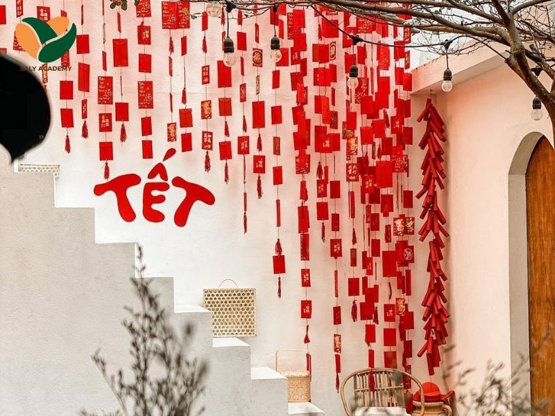 Trang trí trần nhà, lối đi