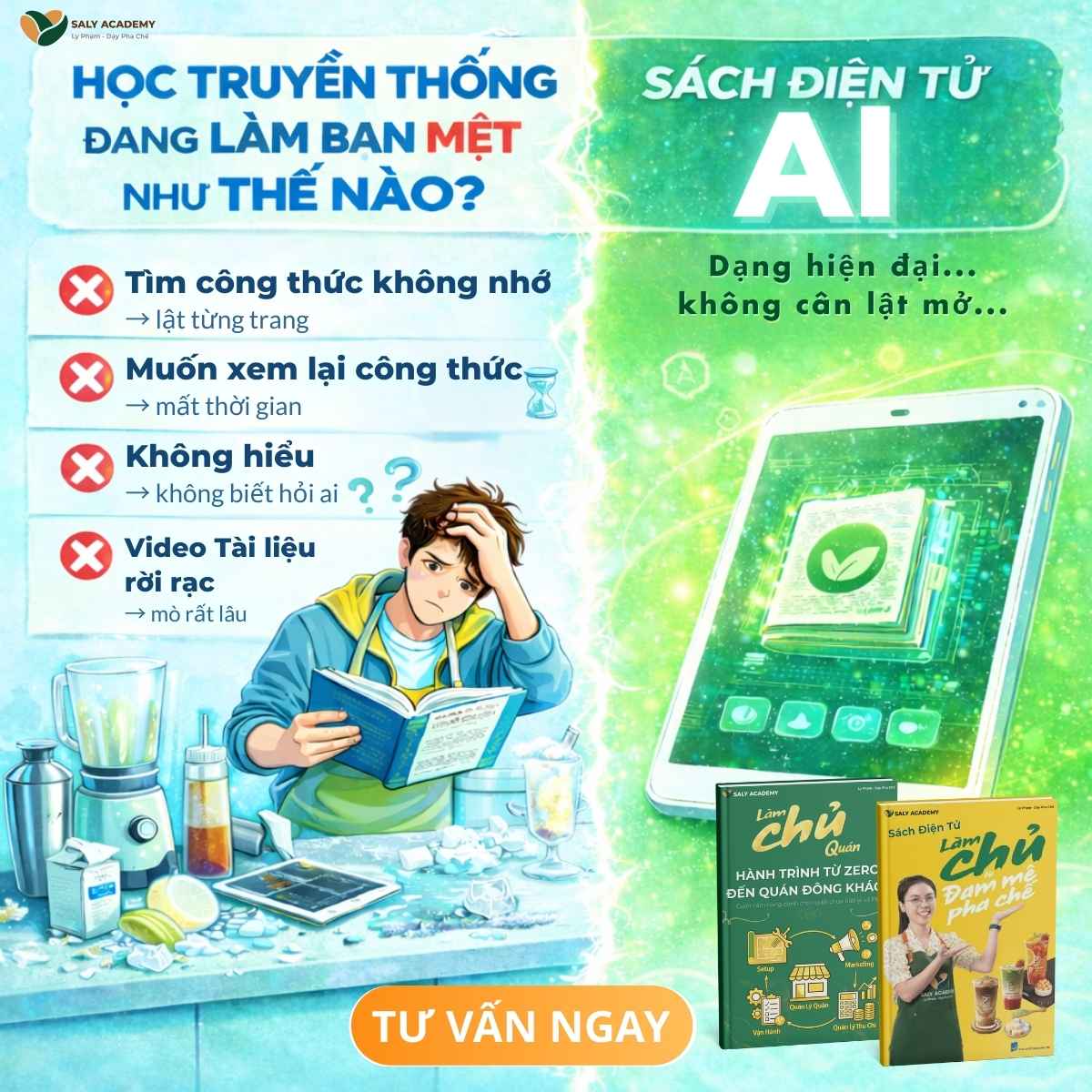 6 "điểm đau" kinh điển của người học pha chế theo cách truyền thống6 "điểm đau" kinh điển của người học pha chế theo cách truyền thống 6 "điểm đau" kinh điển của người học pha chế theo cách truyền thống