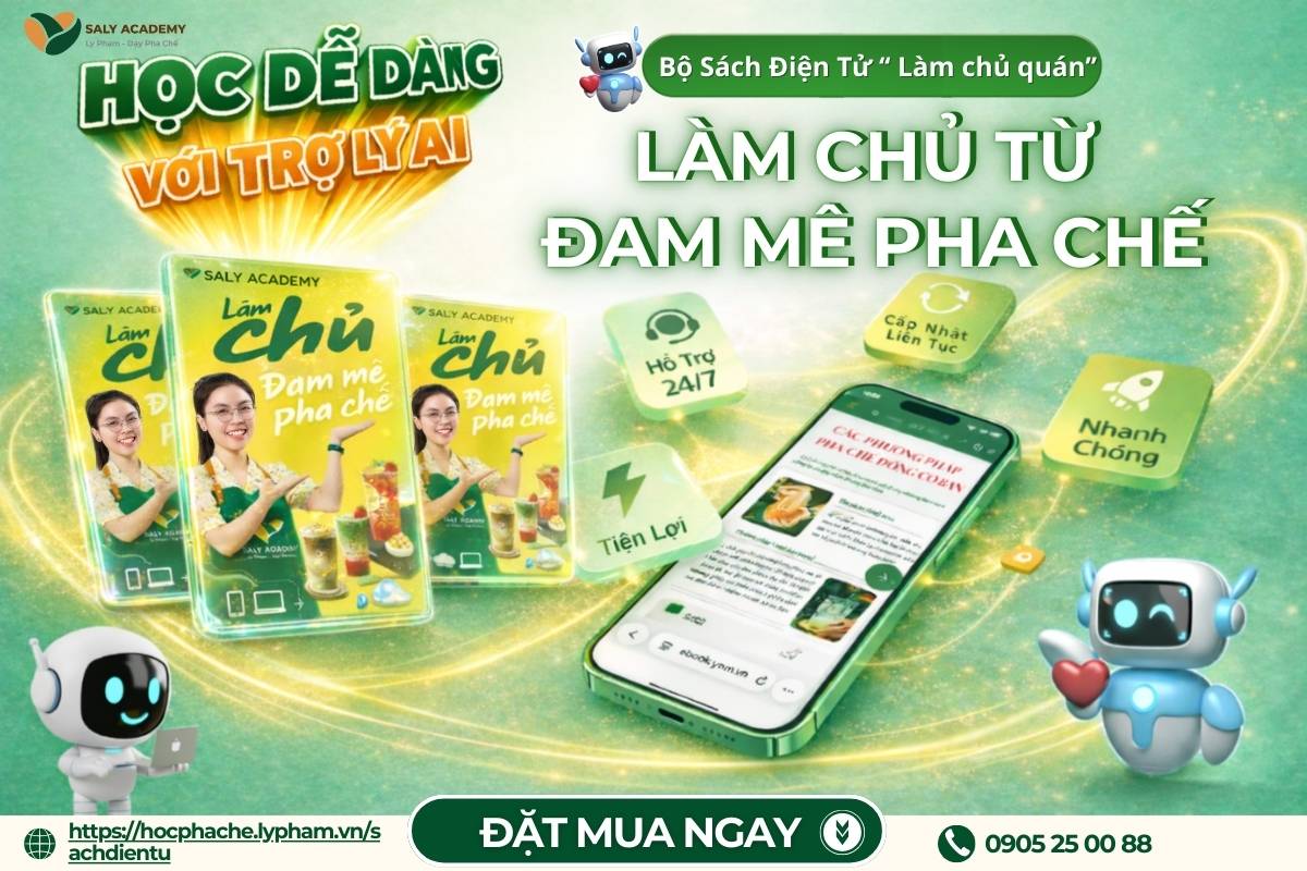 Ebook 1: Làm chủ từ đam mê pha chế