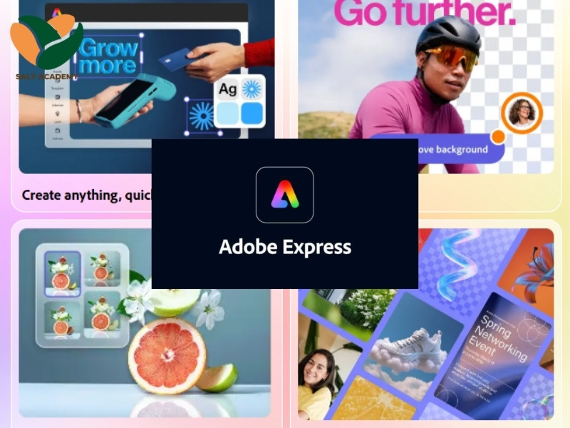 Adobe Express - Công cụ thiết kế logo chuyên nghiệp