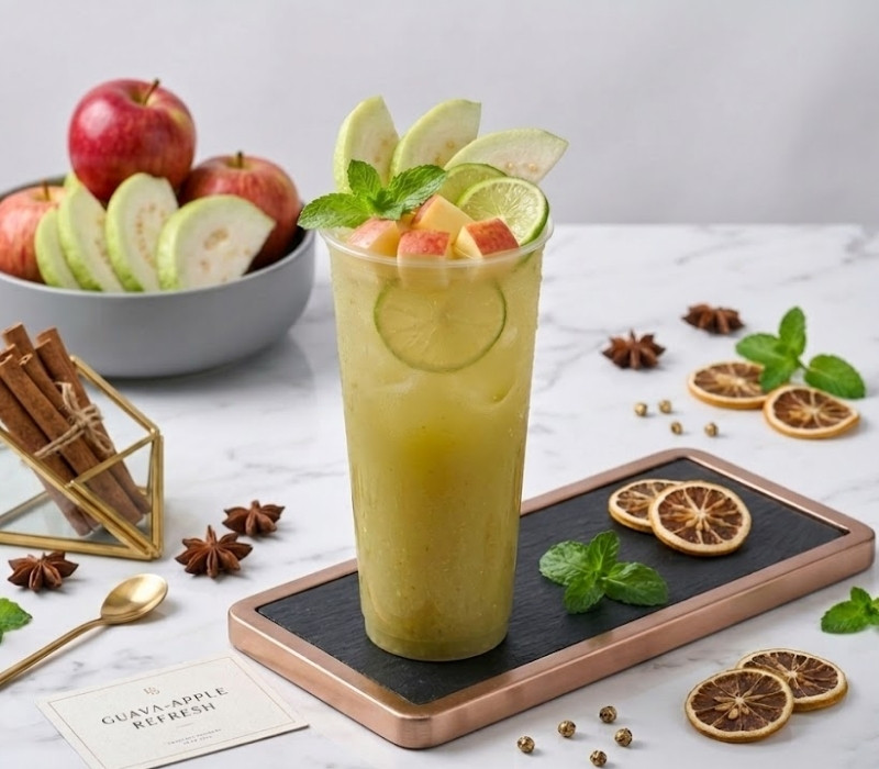 Mẹo làm nước ép táo ổi thơm ngon, giữ màu tươi tự nhiên Mẹo làm nước ép táo ổi thơm ngon, giữ màu tươi tự nhiên