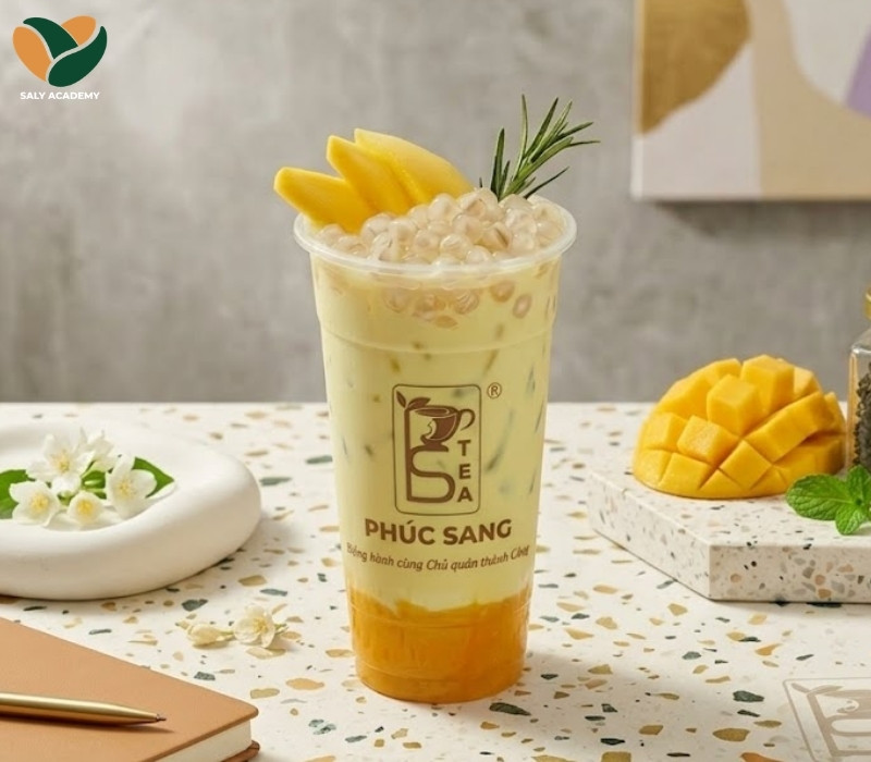 Cách làm lục trà sữa xoài ngon, công thức chuẩn Cách làm lục trà sữa xoài ngon, công thức chuẩn