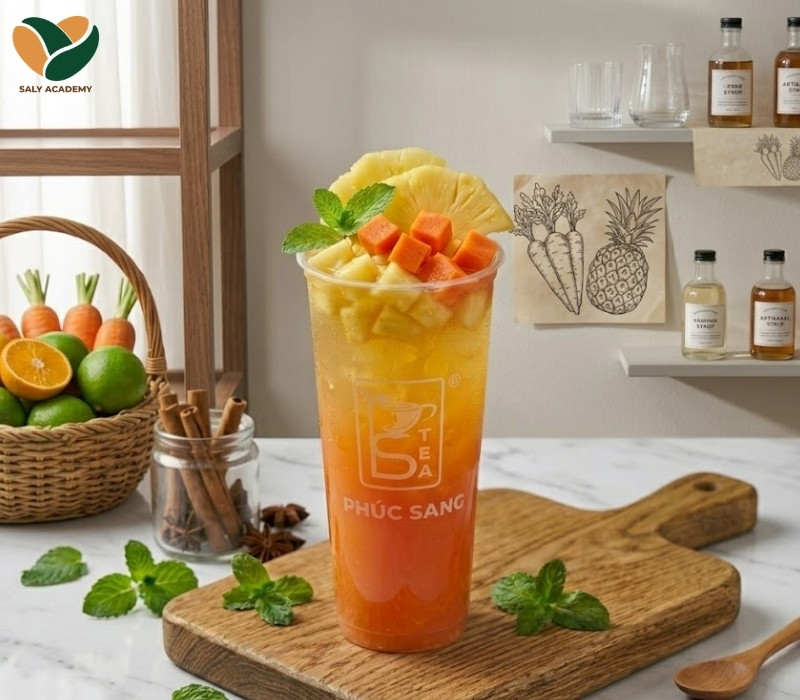 Cách làm nước ép dứa cà rốt ngon, giữ trọn dưỡng chất Cách làm nước ép dứa cà rốt ngon, giữ trọn dưỡng chất