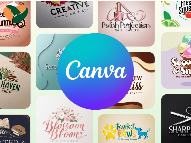 Canva - Công cụ tạo logo AI dễ dùng cho người mới