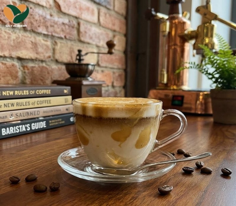 Cách làm cà phê latte bơ đậu phộng nóng thơm ngon Cách làm cà phê latte bơ đậu phộng nóng thơm ngon