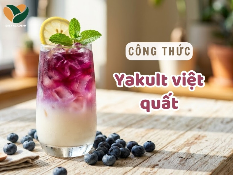 Công thức yakult việt quất dễ bán, cost thấp lợi nhuận cao