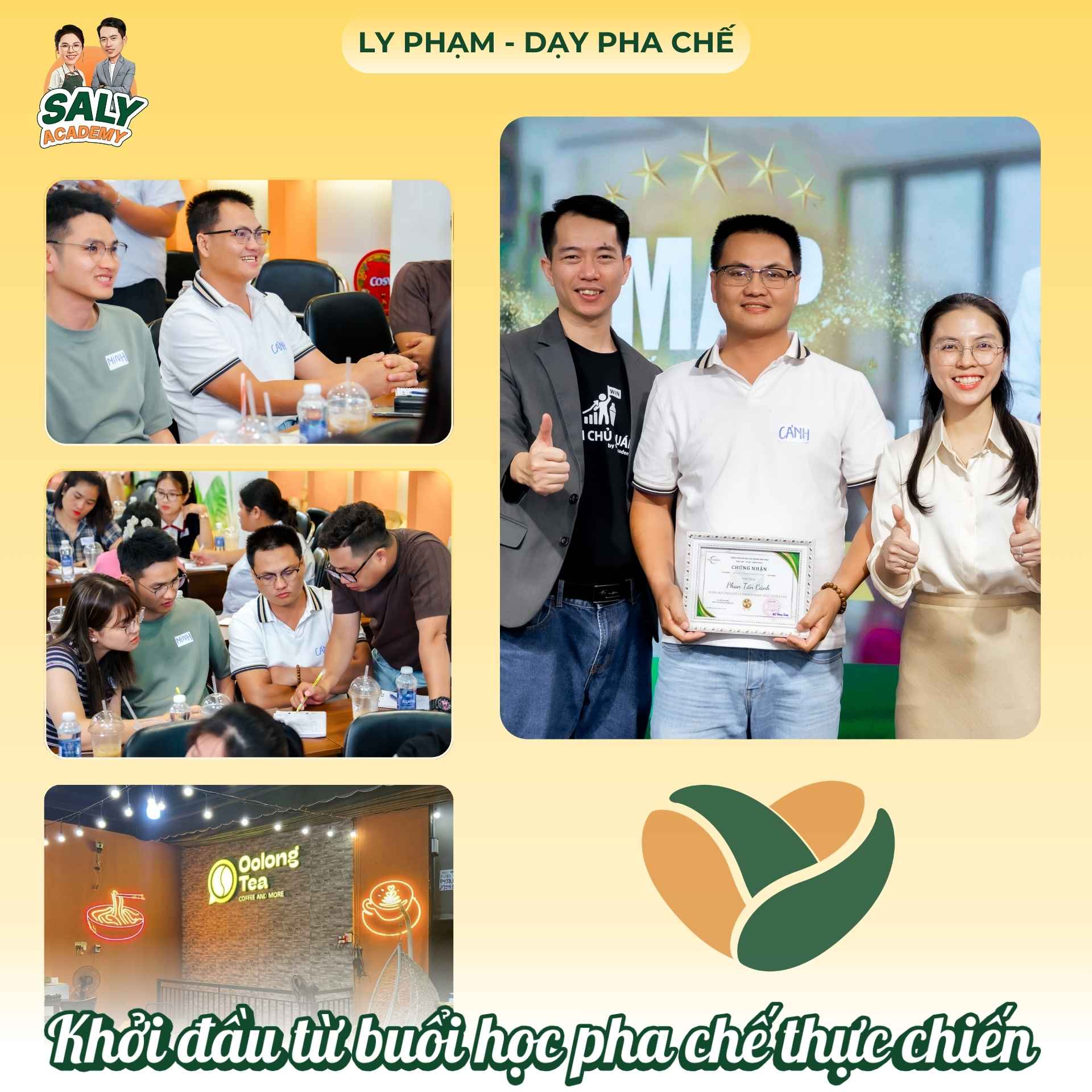 Từ chàng trai đất Đồng Nai đến chủ quán Oolong Tea & Coffee của Phan Tấn Cảnh (K82)