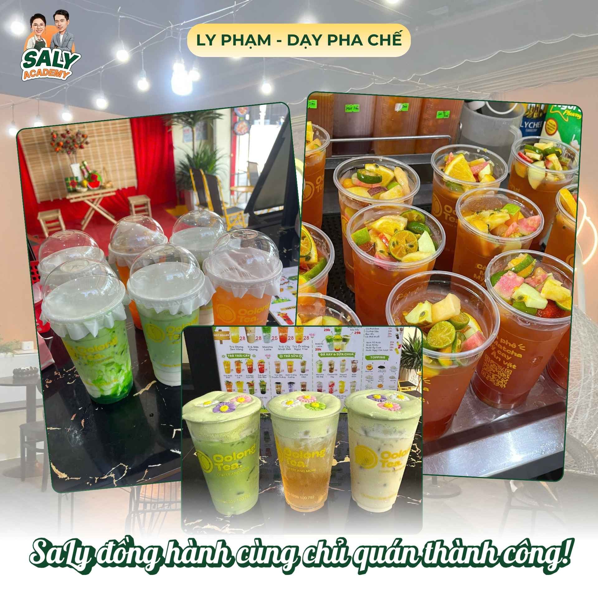 Hệ sinh thái hỗ trợ sau khóa học: Xây dựng Oolong Tea & Coffee không còn nỗi sợ