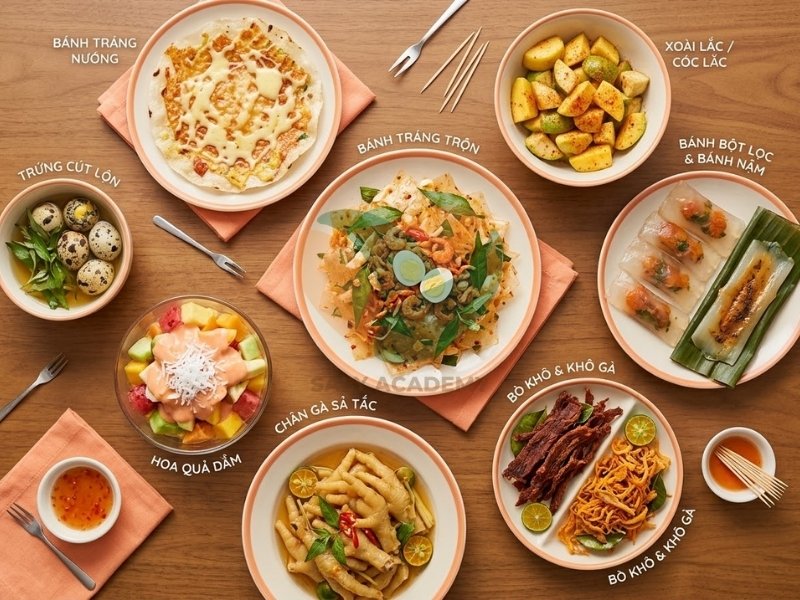 Nhóm món chua cay mặn ngọt Nhóm món chua cay mặn ngọt