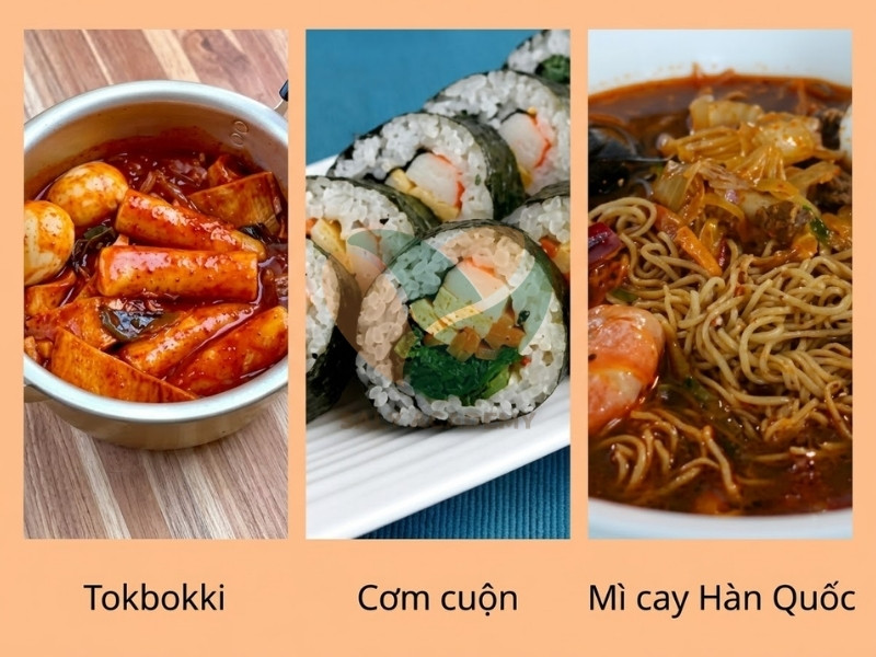Nhóm món Hàn Quốc Nhóm món Hàn Quốc