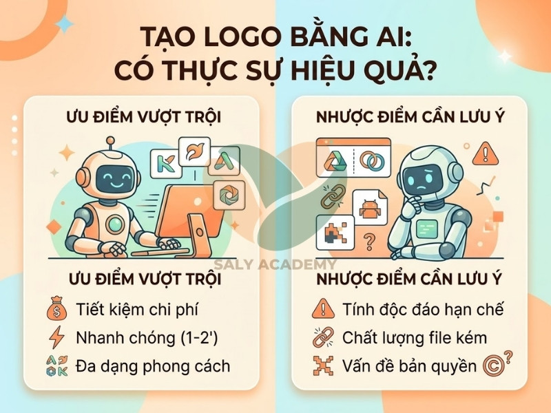 Tạo logo bằng AI có thật sự hiệu quả?