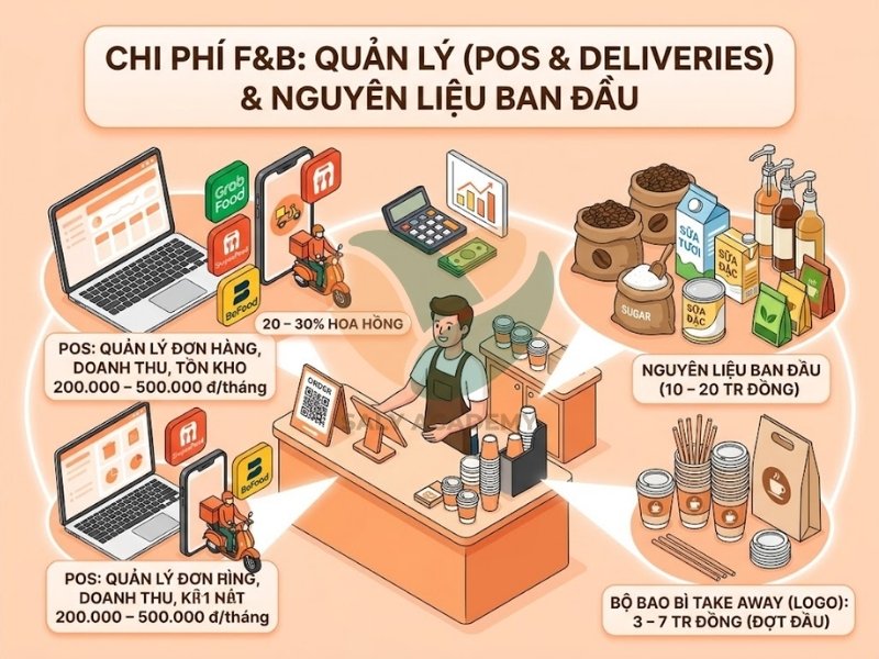 Chi phí phần mềm quản lý, nền tảng giao hàng Chi phí phần mềm quản lý, nền tảng giao hàng