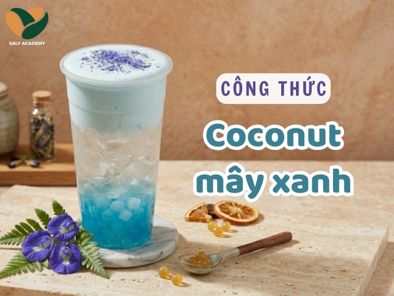 Cách làm coconut mây xanh thơm béo, đẹp mắt, dễ bán