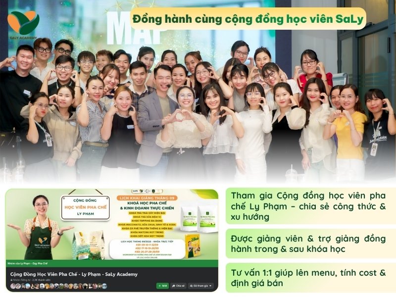 Đồng hành dài lâu, chính sách của SaLy Academy với học viên K95