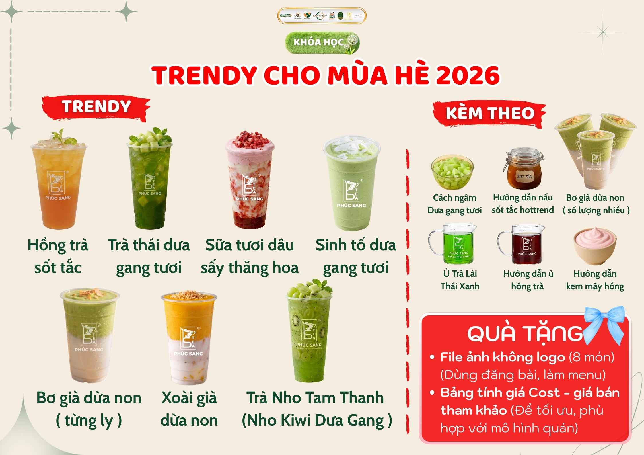 Pha 14 món nước đỉnh cao - bán là lời ngay