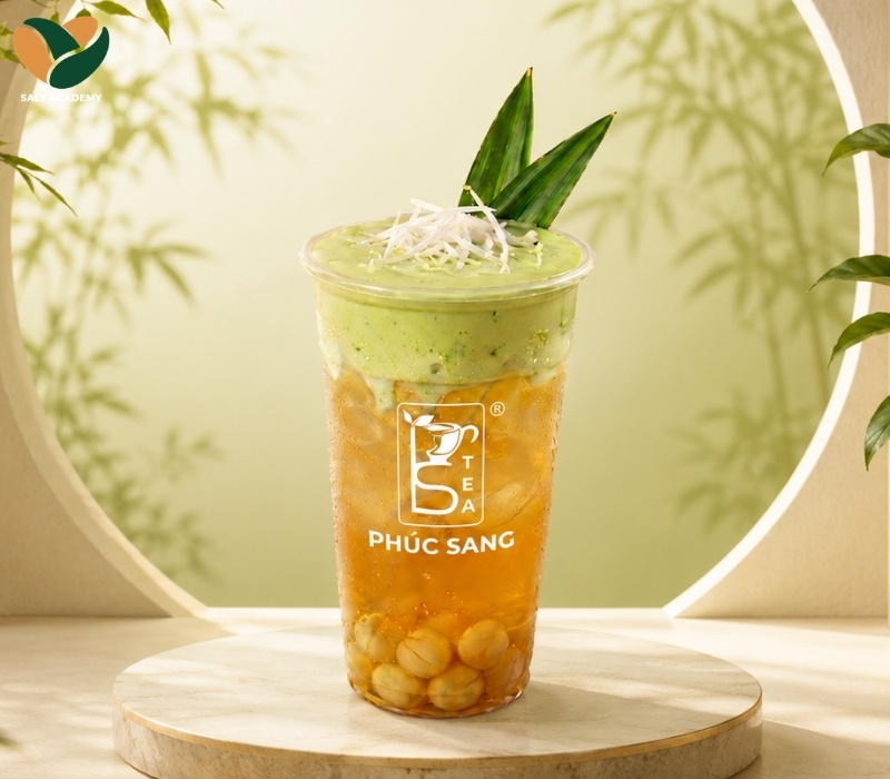 Bí quyết pha sen xanh lài thơm ngon, phân tầng đẹp mắt Bí quyết pha sen xanh lài thơm ngon, phân tầng đẹp mắt