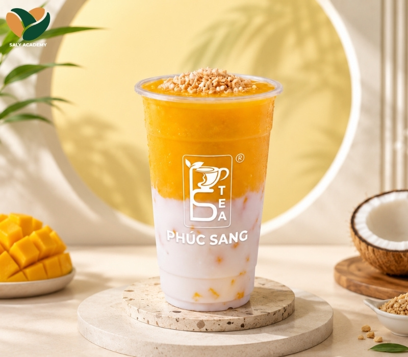 Các bước làm xoài già dừa non chi tiết, đơn giản