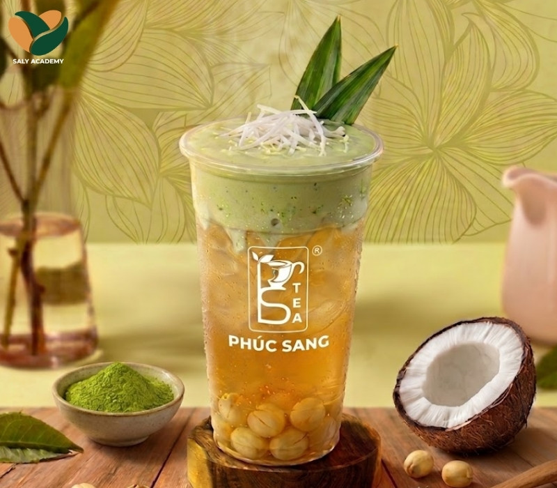 Các bước pha chế sen xanh lài ngon, phân tầng đẹp mắt Các bước pha chế sen xanh lài ngon, phân tầng đẹp mắt
