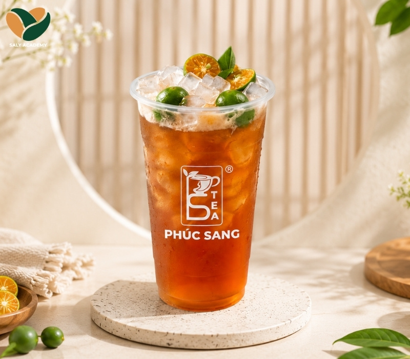 Cách làm hồng trà sốt tắc ngon, dễ bán cho quán