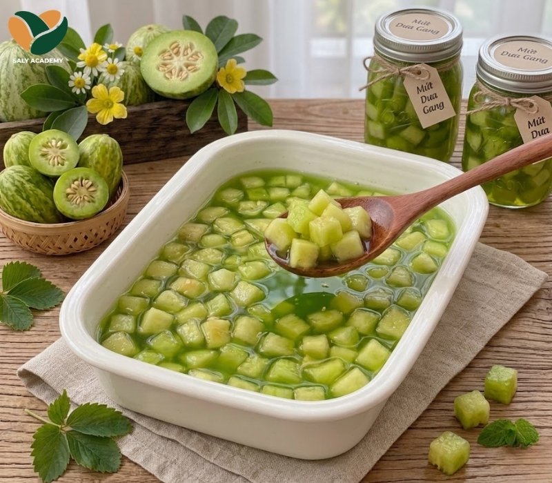 Cách làm mứt dưa gang đơn giản, chuẩn vị cho quán Cách làm mứt dưa gang đơn giản, chuẩn vị cho quán