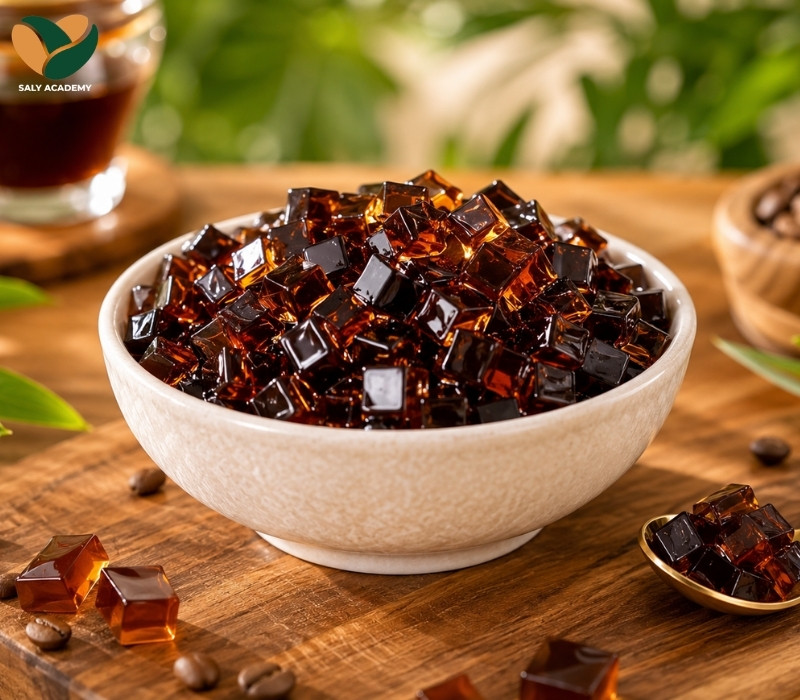 Các bước làm thạch cà phê chi tiết, đơn giản Các bước làm thạch cà phê chi tiết, đơn giản
