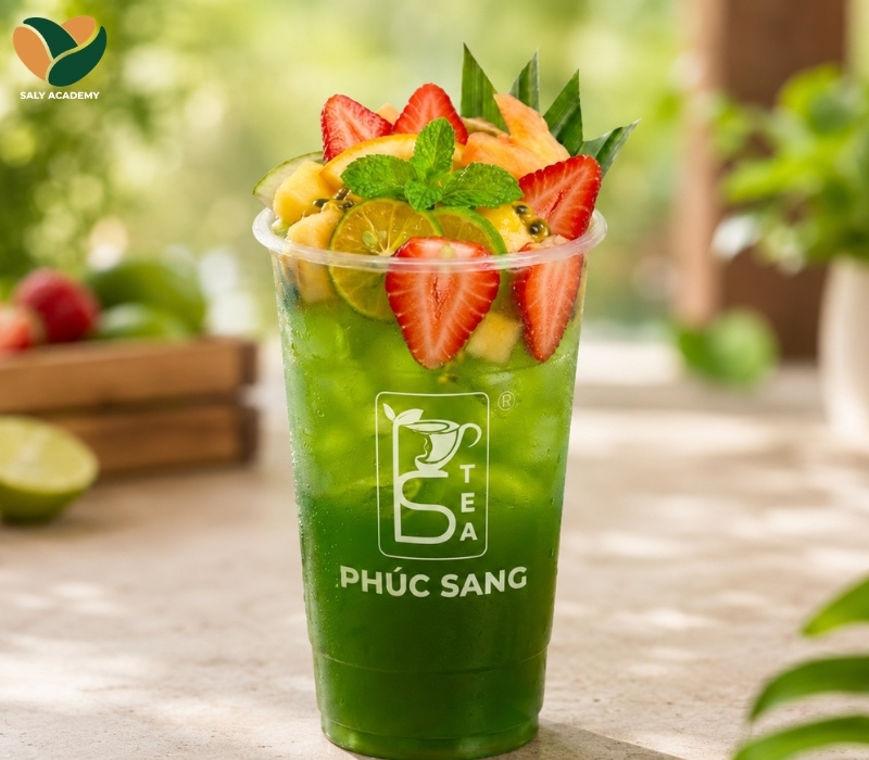 Cách pha trà dưa lưới tứ quý thơm ngon, dễ làm