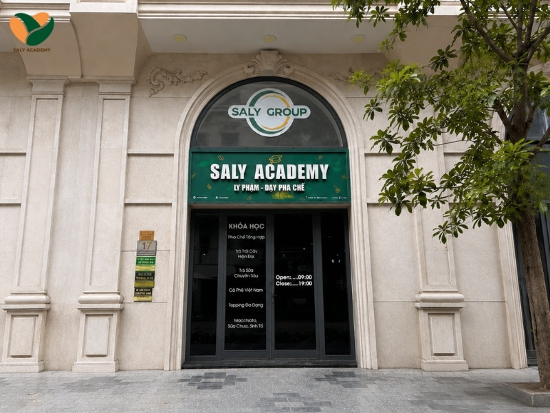 Mặt tiền Học viện Đào tạo Pha chế Ly Phạm - Dạy Pha Chế | SaLy Academy