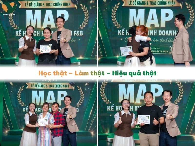 Hành trình 4 ngày - Mỗi ngày một bậc thang chinh phục F&B Hành trình 4 ngày - Mỗi ngày một bậc thang chinh phục F&B