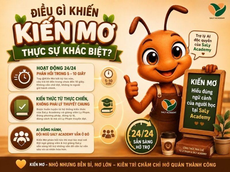 Điều gì khiến Kiến Mơ thực sự khác biệt?
