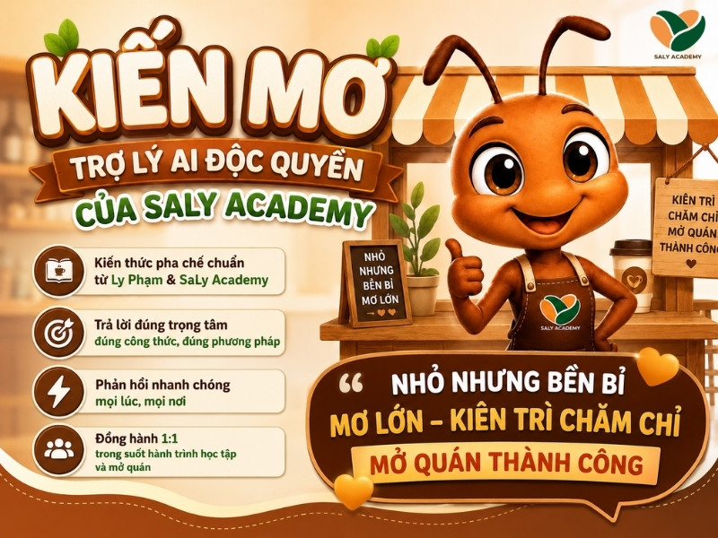 Kiến Mơ là trợ lý AI độc quyền của SaLy Academy, không phải chatbot thông thường