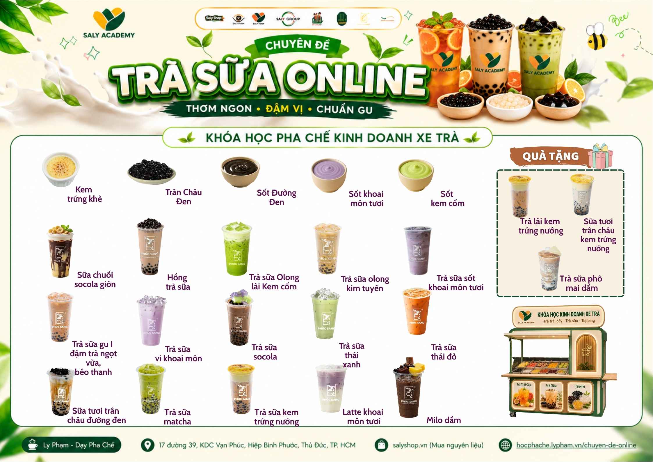 Chuyên đề - Pha chế trà sữa “gây nghiền” Chuyên đề - Pha chế trà sữa “gây nghiền”